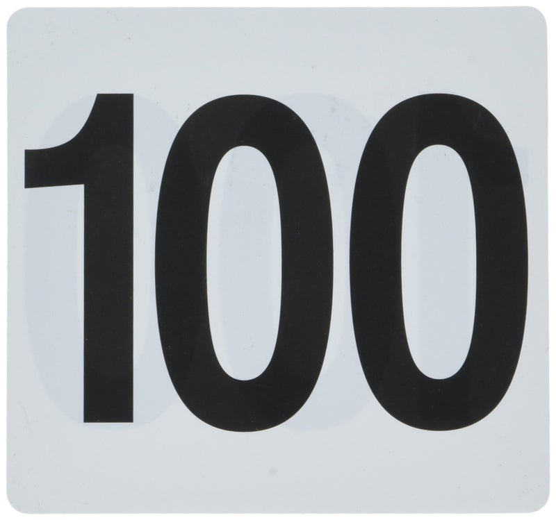 Winco 1-100 Plastic Table Numbers - Image 2